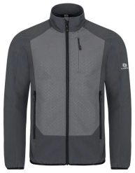 Kurtka męska Loap Urval ciemnoszara. Szare kurtki męskie ÀLG, na zimę, l, bez wzorów, z elastanu, klasyczne, bez kaptura. Za 245.99 zł.