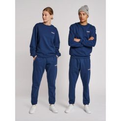 Jogging Hummel GC Austin. Niebieskie szorty damskie Hummel, bez wzorów, z tkaniny, sportowe. Za 234.00 zł.