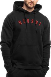 Bluza męska Ozoshi Brazos czarna OZ93898 L. Czarne bluzy męskie Ozoshi, l, bez wzorów, bez ramiączek, bez kaptura. Za 180.02 zł.