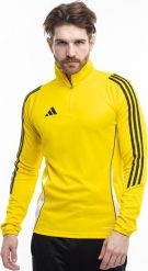 Adidas Bluza męska adidas Tiro 24 Training Top żółta IS1043 L. Żółte bluzy męskie Adidas, l, bez wzorów, bez ramiączek, bez kaptura. Za 162.99 zł.