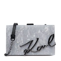 Torebka KARL LAGERFELD. Białe torebki do ręki damskie KARL LAGERFELD, bez wzorów, bez dodatków. Za 849.99 zł.