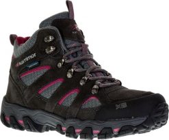 Buty trekkingowe damskie Karrimor Bodmin czarne r. 38. Czarne obuwie trekkingowe damskie Karrimor, bez zapięcia. Za 269.98 zł.
