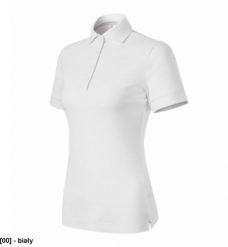 MALFINI - ADLER - - Koszulka polo damska, Certified by Intertek GOTS-14289, g/m, % bawełna organiczna biały 2XL. Białe bluzki damskie MALFINI, m, bez wzorów, z bawełny, bez kołnierzyka, bez ramiączek. Za 68.16 zł.