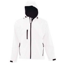 Męska Kurtka Soft Shell Replay Z Kapturem. Białe kurtki męskie SOL'S, m, bez wzorów, sportowe, z kapturem. Za 281.99 zł.