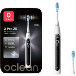 Oclean X Pro 20 electric toothbrush, white. Białe szczoteczki elektryczne Oclean. Za 319.94 zł.