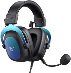 Słuchawki Havit Słuchawki gamingowe bluetooth HAVIT H2002U PRO (czarno-niebieskie). Czarne słuchawki bezprzewodowe Havit. Za 242.75 zł.