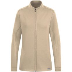 Damska bluza dresowa Jako Pro Casual. Brązowe bluzy damskie Jako, bez wzorów, z dresówki, casualowe, bez ramiączek, z kapturem. Za 448.50 zł.