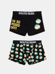 Bawełniane bokserki 2 pack South Park - wielobarwny. Bokserki męskie Sinsay, bez wzorów, z bawełny. Za 29.99 zł.