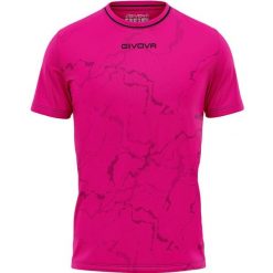 T-shirt Sportowy Givova Graphite/Fuchsia - Komfort i Wydajność. Czarne koszulki sportowe męskie Givova, m, bez wzorów, z poliesteru, bez ramiączek, na fitness i siłownię. Za 159.99 zł.