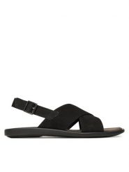 Lasocki Sandały GRAZER-15 MI25 Czarny. Czarne sandały męskie Lasocki, bez wzorów, z nubiku, bez zapięcia. Za 111.99 zł.