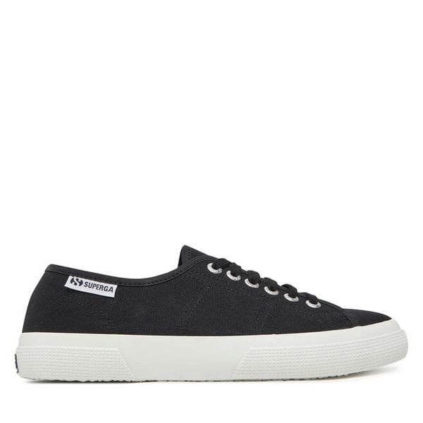 Tenisówki Superga. Czarne trampki i tenisówki damskie Superga, bez wzorów, bez zapięcia. Za 117.99 zł.