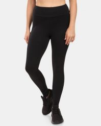 Damskie legginsy sportowe Kilpi ALEXO-W. Czarne legginsy damskie Kilpi, bez wzorów, z materiału. Za 189.67 zł.