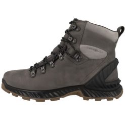 Buty trekkingowe męskie Ecco Exohike Mid Nubukleder. Szare trekkingi męskie ecco, z materiału, za kostkę, bez zapięcia. Za 915.00 zł.