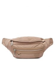 Guess Nerka HMBENY P6156 Beżowy. Brązowe saszetki i nerki męskie Guess, z aplikacjami, z materiału. Za 359.99 zł.