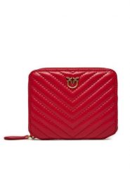 PINKO Portfel Taylor Zip Around . AI 24-25 PCPL 100249 A0GK Czerwony. Czerwone portfele damskie Pinko, ze skóry. Za 489.99 zł.