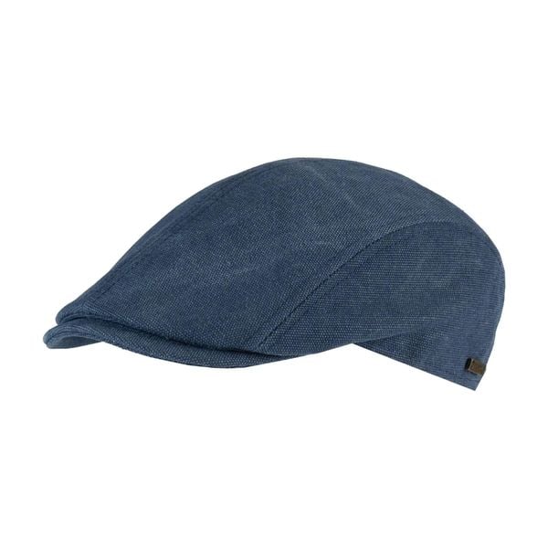 Czapka HORKA. Niebieskie czapki damskie Horka, na lato, bez wzorów, z bawełny, eleganckie. Za 258.00 zł.
