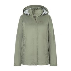 Kurtka przeciwdeszczowa damska Marmot PreCip Eco. Zielone kurtki sportowe damskie Marmot, m, bez wzorów, bez ramiączek, bez kaptura, trekkingowe. Za 429.99 zł.