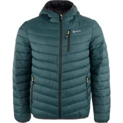 Wodoodporna zimowa kurtka męska McKees Fiordi w ciemnozielonym kolorze. Zielone kurtki męskie MUNKEES, na zimę, m, bez wzorów, eleganckie, bez kaptura. Za 417.99 zł.