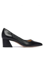 HÖGL Czółenka 1-104500 Czarny. Czarne czółenka damskie HÖGL, bez wzorów, ze skóry, bez obcasa, bez zapięcia. Za 739.99 zł.