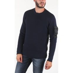 Diesel K-Waff Sweter Niebieski. Niebieskie swetry męskie Diesel, l, bez wzorów, z bawełny, bez kołnierzyka, bez ramiączek. Za 567.95 zł.