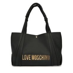Torebka LOVE MOSCHINO. Czarne shopperki damskie Love Moschino, bez wzorów, bez dodatków. Za 925.99 zł.
