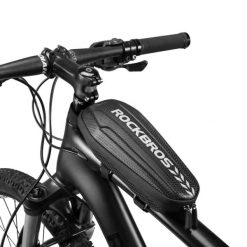 Torba rowerowa ROCKBROS. Czarne torby na ramię męskie ROCKBROS, z materiału. Za 119.60 zł.