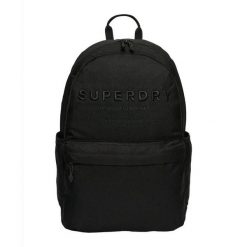 Plecak damski Superdry Graphic Montana. Czarne plecaki damskie Superdry, bez wzorów. Za 288.40 zł.