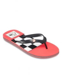 Klapki dla Mężczyzn MOLOKAI ORIGINALS Czarny. Czerwone klapki męskie Quiksilver, bez wzorów, z gumy, bez zapięcia. Za 94.99 zł.