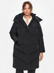 Calvin Klein Płaszcz zimowy Modern K20K204690 Czarny Regular Fit. Czarne płaszcze damskie Calvin Klein, na zimę, l, bez wzorów, z syntetyku, bez kołnierzyka, bez kaptura. Za 879.99 zł.