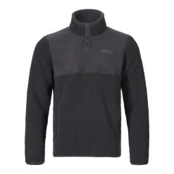 Polar Musto Cove Deep Pile. Czarne bluzy sportowe męskie Musto, bez wzorów, z polaru, bez kaptura. Za 559.45 zł.