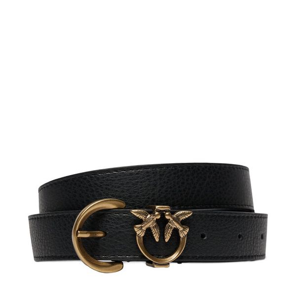 Pasek Damski PINKO. Czarne paski damskie Pinko, bez wzorów. Za 679.99 zł.