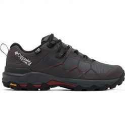 Buty trekkingowe męskie Columbia Peakfreak. Brązowe trekkingi męskie Columbia, z materiału, bez zapięcia. Za 737.00 zł.