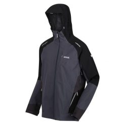 Kurtka uniwersalna męska Regatta Ganzjahresjacke Highton Pro. Czarne kurtki męskie Regatta, m, bez wzorów, z syntetyku, klasyczne, z kapturem. Za 439.99 zł.