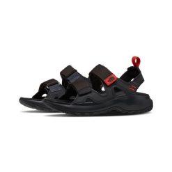 Sandały turystyczne męskie The North Face M Hedgehog III. Czarne sandały męskie TNF, bez wzorów, sportowe, bez zapięcia. Za 288.00 zł.