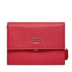 Torebka Nobo. Czerwone listonoszki damskie NOBO, bez wzorów, bez dodatków. Za 159.99 zł.