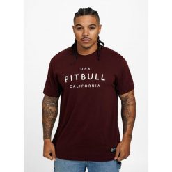 Koszulka bawełniana sportowa t-shirt dla dorosłych Garment Washed USA Cal. Białe koszulki sportowe męskie PITBULL, m, bez wzorów, z bawełny, bez ramiączek. Za 99.99 zł.