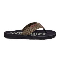 Klapki Japonki Męskie WRANGLER Zane Flipflop Men Low 20251044.20251044.57B Zielone. Zielone klapki męskie bez wzorów, bez zapięcia. Za 190.94 zł.
