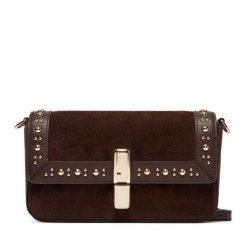 Torebka Furla. Brązowe listonoszki damskie Furla, bez wzorów, bez dodatków. Za 1,664.00 zł.