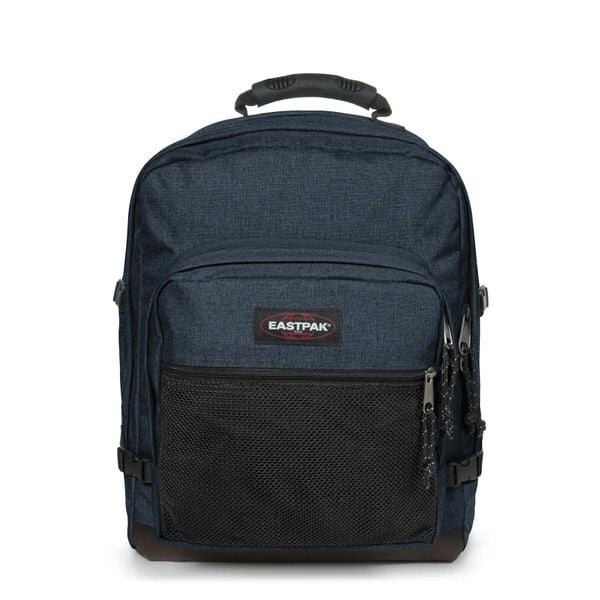 Plecak Eastpak Ultimate. Niebieskie plecaki męskie Eastpak, bez wzorów, z denimu. Za 386.50 zł.