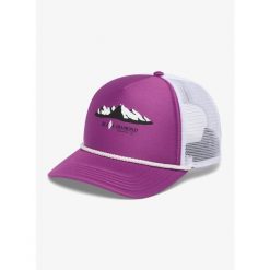 Czapka z daszkiem Black Diamond Flat Bill Trucker Hat. Fioletowe czapki damskie Black Diamond, bez wzorów. Za 125.99 zł.