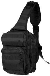 Plecak na Ramię Mil-Tec Small Assault 8L Czarny. Czarne plecaki męskie Mil-Tec, bez wzorów. Za 184.15 zł.