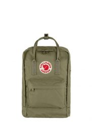 Plecak na laptopa Fjallraven Kanken Laptop 15 - green. Zielone plecaki męskie Fjällräven, bez wzorów, z materiału, biznesowe. Za 552.95 zł.