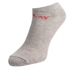 Melanżowe Skarpetki Z Logo Dla Dorosłych Unisex (zestaw 3 Sztuk). Szare skarpetki damskie Replay, bez wzorów, z bawełny. Za 95.99 zł.