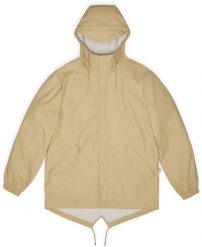 Rains płaszcz przeciwdeszczowy unisex FISHTAIL JACKET W3 18010 24 SAND L. Płaszcze damskie Rains, l, bez wzorów, sportowe, bez kołnierzyka, bez kaptura. Za 756.44 zł.