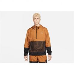 Kurtka uniwersalna męska Nike Air Jordan Jumpman Statement. Brązowe kurtki męskie Nike, m, bez wzorów, z syntetyku, klasyczne, z kapturem. Za 479.00 zł.