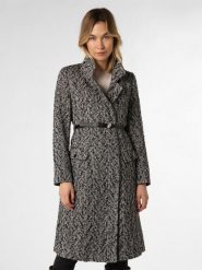 BOSS Płaszcz Kobiety Bawełna czarny, 34. Czarne płaszcze damskie Boss, bez wzorów, z bawełny, eleganckie, bez kołnierzyka, bez kaptura. Za 1,699.95 zł.