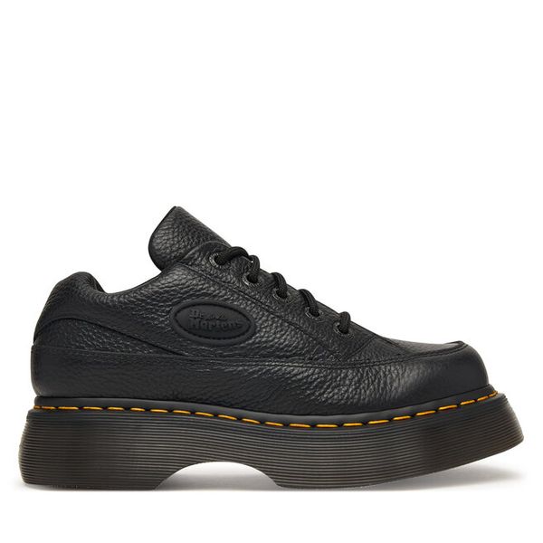 Półbuty Dr. Martens. Czarne półbuty damskie Dr. Martens, bez wzorów, bez obcasa, na płaskiej podeszwie, bez zapięcia. Za 656.99 zł.