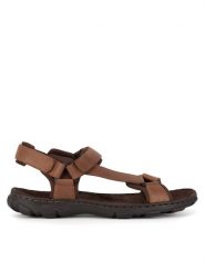 Lasocki Sandały KAP-01 MI24 Brązowy. Brązowe sandały męskie Lasocki, bez wzorów, ze skóry, bez zapięcia. Za 159.99 zł.