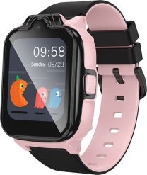Smartwatch Hoco Y104 Różowy (6942007646376). Czerwone zegarki smartwatch Hoco, bez wzorów. Za 124.03 zł.