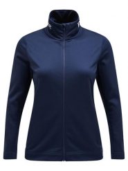Bluza Peak Performance damska Rider Tech Zip Jacket granatowa. Niebieskie bluzy damskie Peak Performance, m, bez wzorów, z tkaniny, bez ramiączek, bez kaptura. Za 619.00 zł.